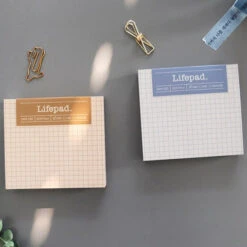 Paperian Lifepad Mini Memopad 25 Paperian Lifepad Mini Memopad -Stationery Sale Store paperian lifepad mini memopad grid