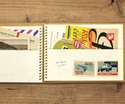 TRAVELER'S Company Spiral Ring Notebook [B6 Paper Pocket] -Stationery Sale Store paperpocket b6 7