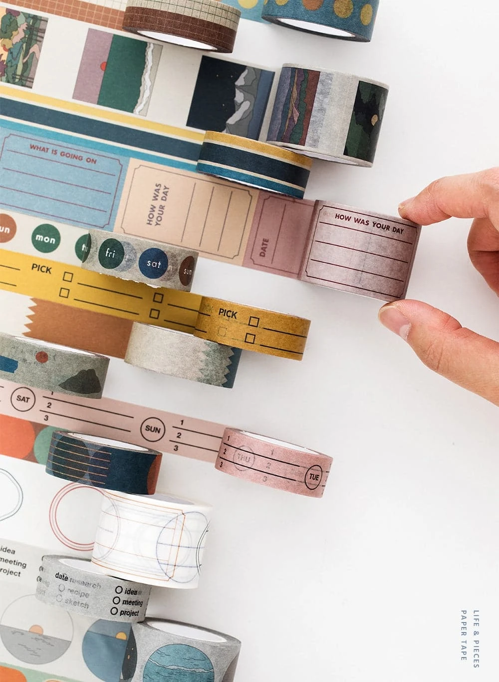 Livework Life & Pieces Masking Tape - Ball 4 Livework Life & Pieces Masking Tape - Ball - Image 4