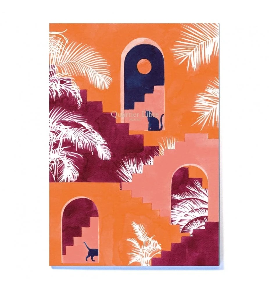 Quartier Libre Papier Notebook (A5, Lined) - Endless Summer 1 Quartier Libre Papier Notebook (A5, Lined) - Endless Summer