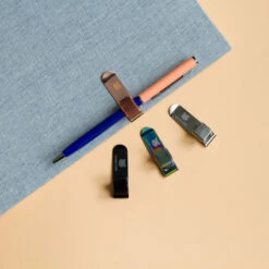 Papier Tigre Pen Holder Clip -Stationery Sale Store pen holder clip pink gold 6