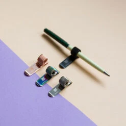 Papier Tigre Pen Holder Clip -Stationery Sale Store pen holder clip pink gold 8