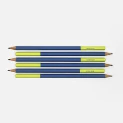 Papier Tigre Colour Block Pencil -Stationery Sale Store pencil blue yellow 6