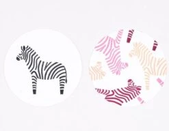 Perlenfischer Stamp - Zebra 7 Perlenfischer Stamp - Zebra -Stationery Sale Store perlenfischer c089 zebra stempel 02