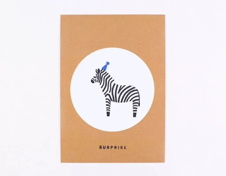 Perlenfischer Stamp - Zebra 5 Perlenfischer Stamp - Zebra - Image 5