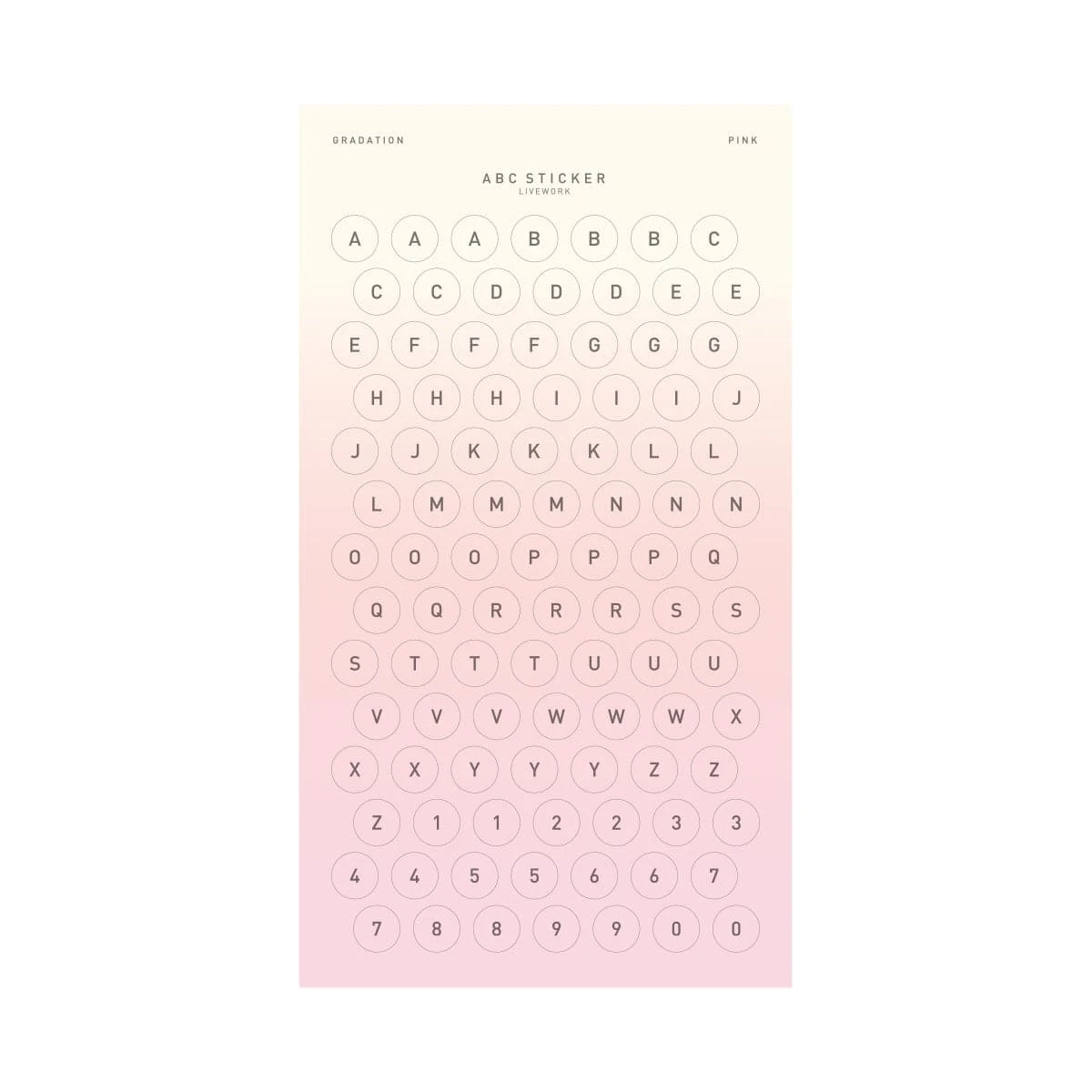 Livework ABC Sticker 3 Livework ABC Sticker - Image 3