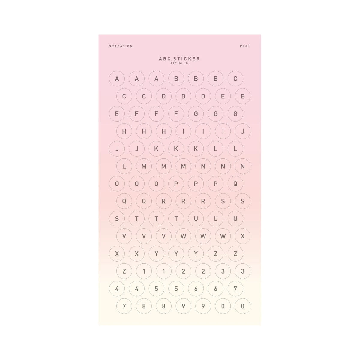 Livework ABC Sticker 13 Livework ABC Sticker - Image 13