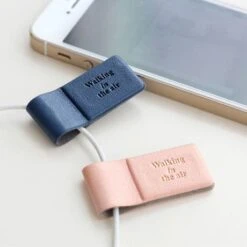 Iconic Magnet Earphone Winder -Stationery Sale Store pink 1 2