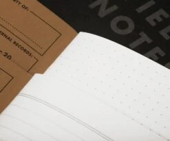 Field Notes 'Pitch Black' Memo Book A6 [3 Pack] -Stationery Sale Store pitchblack2