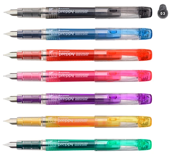 Platinum Preppy Fountain Pen 3 Platinum Preppy Fountain Pen - Image 3