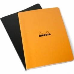 Rhodia Side-Stapled Notebook (A4, Dot Grid) -Stationery Sale Store rhodia side staple bound large notebook 6 x 8 25 set of 3 42