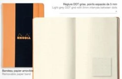 Rhodia Webnotebook A5 -- Black : Dot Grid -Stationery Sale Store rhodiadotgrid