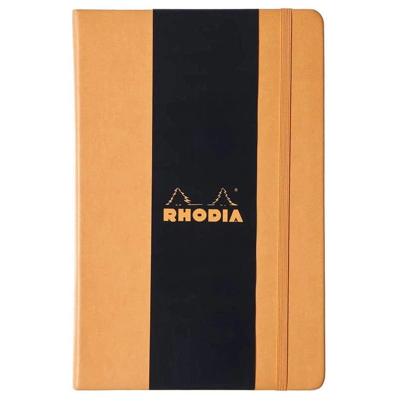 Rhodia Webnotebook A5 -- Orange : Ruled 1 Rhodia Webnotebook A5 -- Orange : Ruled