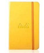 Rhodia Rhodiarama WebNotebook -- Yellow (Plain)