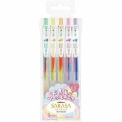 Zebra Sarasa Ballpoint 0.5mm Marble - 5 Colour Set