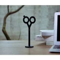 HMM Scissors With Base - Black