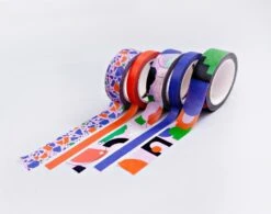 The Completist PrimaryCities Washi Tape Set