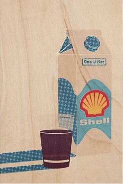 WOODHI Wooden Postcard - Brand Mix Shell