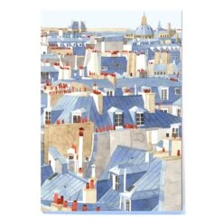 Quartier Libre Papier Notebook (A5, Lined) - Toits De Paris