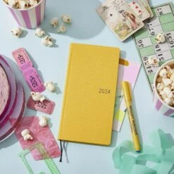 Hobonichi Weeks Japanese Edition April 2024 Start [Colours: Poppin’ Yellow] -Stationery Sale Store slide 01 2024 02 01T205720.061