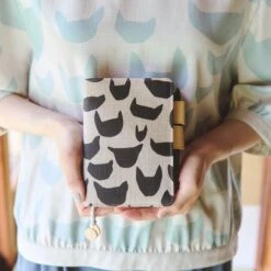 Hobonichi 2024 A5 Planner Cover [Minä Perhonen: Anone-anone Black] -Stationery Sale Store slide 01 15 6332eb60 c3f0 4382 9ba3 1a7da43ff4c7