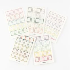 HobonichiFrame Stickers For Dates [5 Sheets]