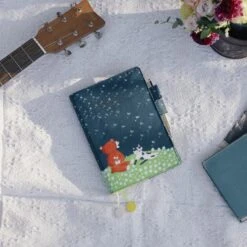 Hobonichi 2024 A5 Planner Cover [Keiko Shibata Gentle Breeze In A Dandelion Field] -Stationery Sale Store slide 01 67