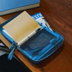 Hobonichi 2024 A6 Zipper Planner Cover [Single Colour: Mare] -Stationery Sale Store slide 04 10