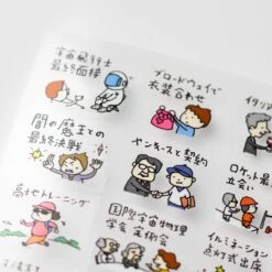 Hobonichi Planner Stickers [Plans More Important Than Work] -Stationery Sale Store slide 06 c9b7d2f6 2bac 49de 84a7 d5a3b285596c