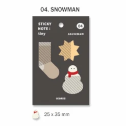 Iconic Sticky Note Shapes -Stationery Sale Store snowman