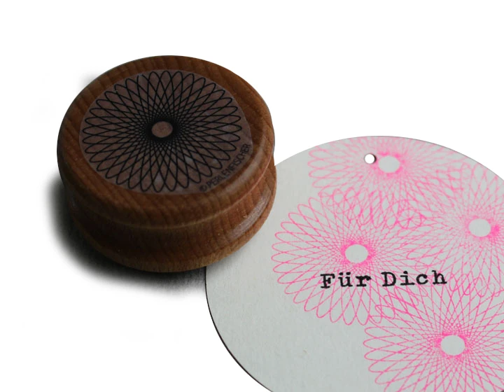 Perlenfischer Stamp - Spirograph (Large) 1 Perlenfischer Stamp - Spirograph (Large)