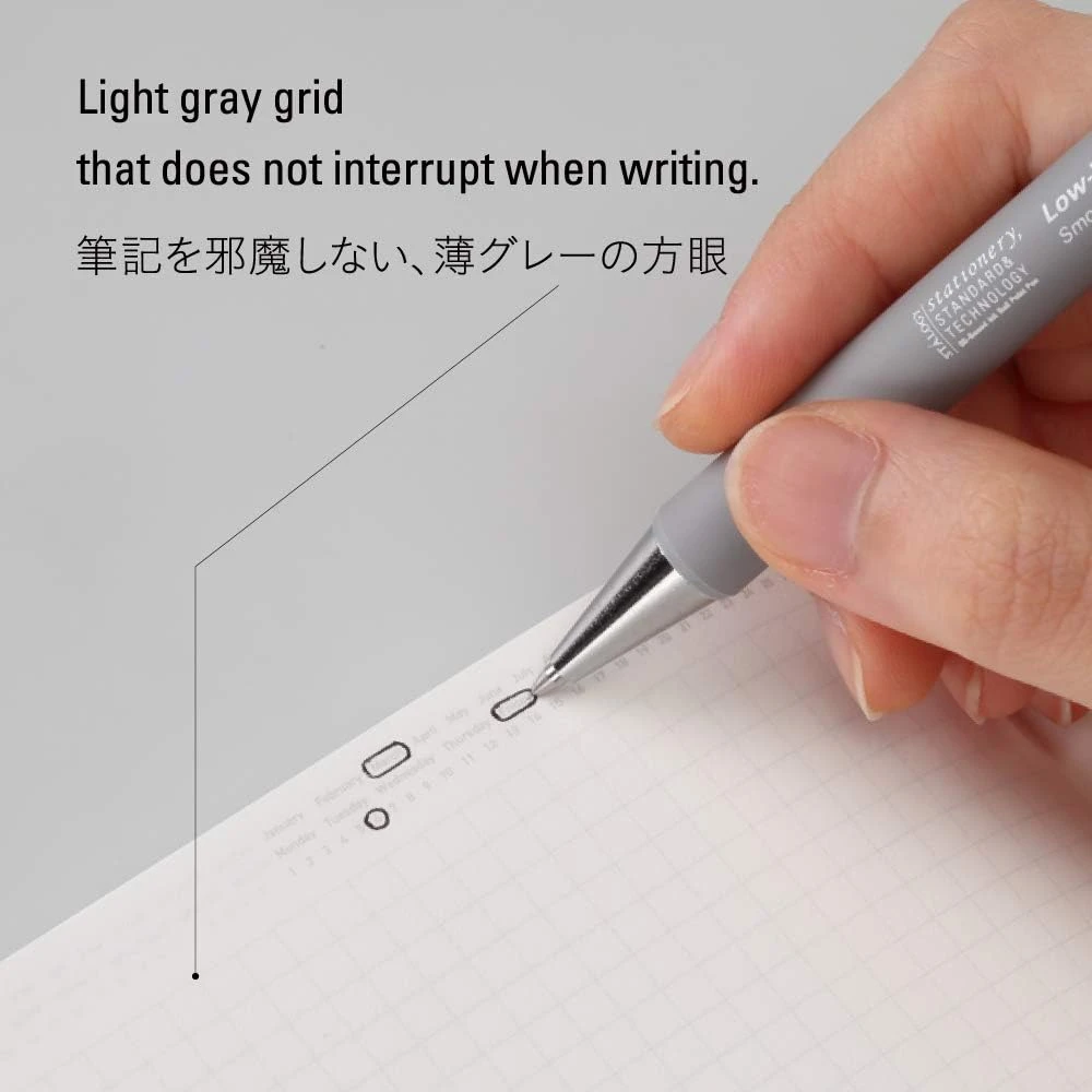 Stalogy 365Days Notebook (A5) - Grid Paper 3 Stalogy 365Days Notebook (A5) - Grid Paper - Image 3