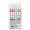 Kuretake Zig Clean Color Real Brush Pen - 12 Pack