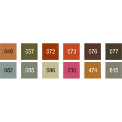 Kuretake ZIG Art & Graphic Twin Marker [12 Colour Set] -Stationery Sale Store t010000017412