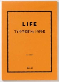 Life Typing Paper Notepad A4