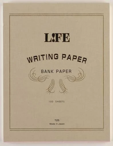 Life Bank Writing Paper (100 Sheets) - Large 1 Life Bank Writing Paper (100 Sheets) - Large