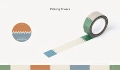 Livework Life & Pieces Masking Tape - Pinking Shears