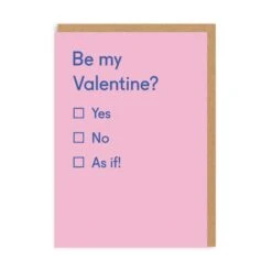 Ohh Deer Yes / No / As If Greeting Card