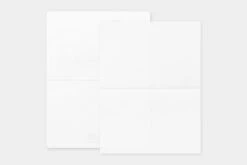 TRAVELER'S Company Travel Tools Letterpress Card Blue [Limited Edition] -Stationery Sale Store tt card inside 1