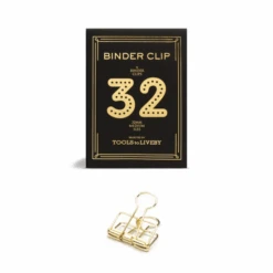 Tools To Live By Paper Clips [32mm] -Stationery Sale Store ttlb 32mm clip gold 98c959db 2282 4fa7 b092 5372286443ce