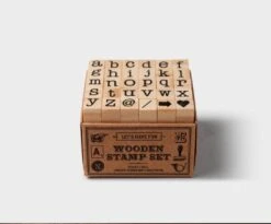 Tools To Live By Lowercase Letters Alphabet Stamp Set -Stationery Sale Store ttlb as small4