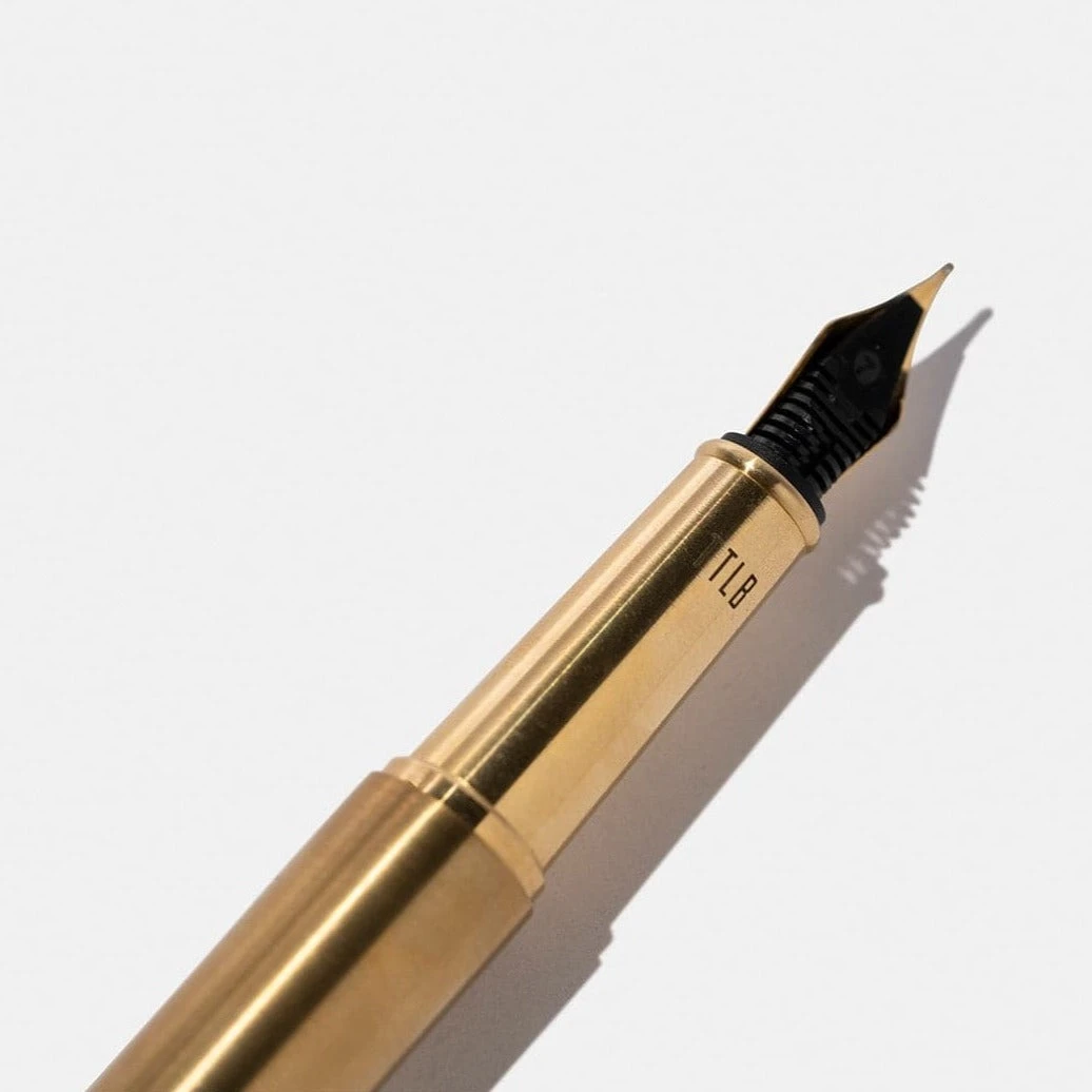 Tools To Live By Brass Fountain Pen (F Nib) 4 Tools To Live By Brass Fountain Pen (F Nib) - Image 4