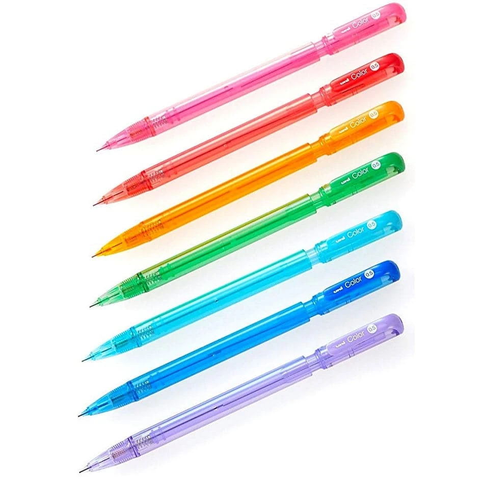 Mitsubishi Uni Color Erasable Mechanical Pencil 0.5mm 1 Mitsubishi Uni Color Erasable Mechanical Pencil 0.5mm