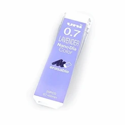 Mitsubishi Uni Nano Dia Coloured Pencil Lead 0.7mm -Stationery Sale Store uni07 lavender