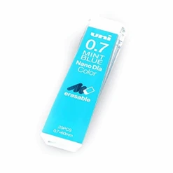 Mitsubishi Uni Nano Dia Coloured Pencil Lead 0.7mm -Stationery Sale Store uni07 mintblue