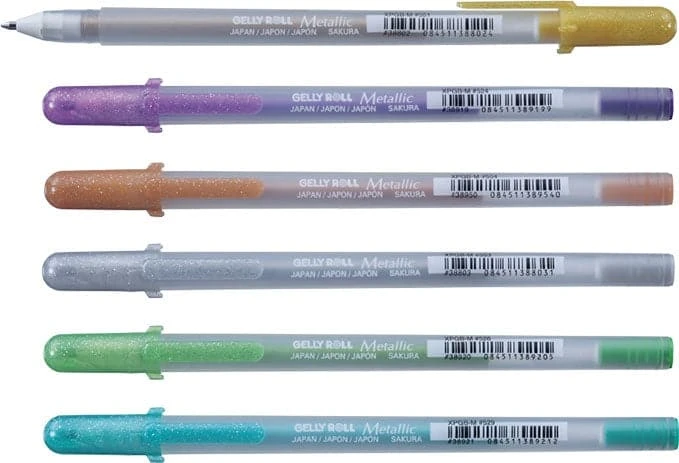 Sakura Gelly Roll Metallic Gel Pen 1 Sakura Gelly Roll Metallic Gel Pen