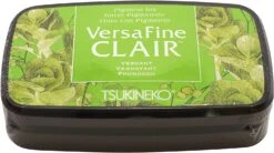 Tsukineko VersaFine Clair Stamp Ink Pad -Stationery Sale Store versafine clair verdant