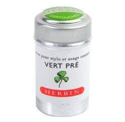 J Herbin Ink Cartridges Tin -Stationery Sale Store vert pre