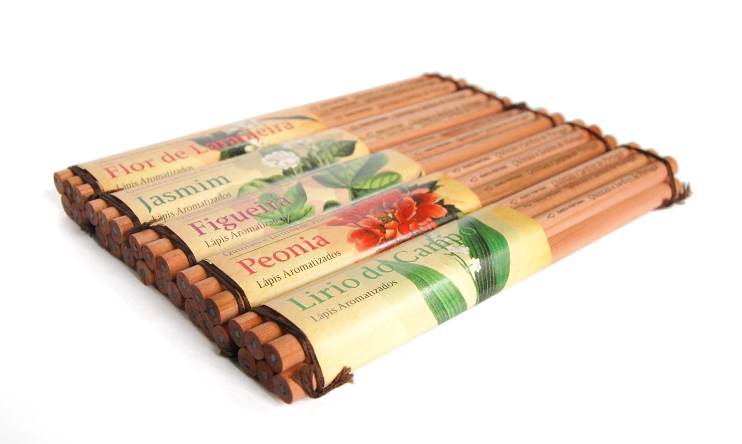 Viarco Scented Pencils- Peony (set Of 6) 4 Viarco Scented Pencils- Peony (set Of 6) - Image 4