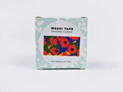 The Completist Painter Flower Washi Tape 8 The Completist Painter Flower Washi Tape -Stationery Sale Store w011 painter flower 5